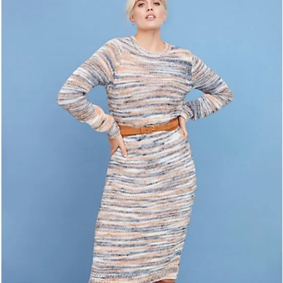 loft midi sweater dress Ribbed Maxi Sweater Dress Set